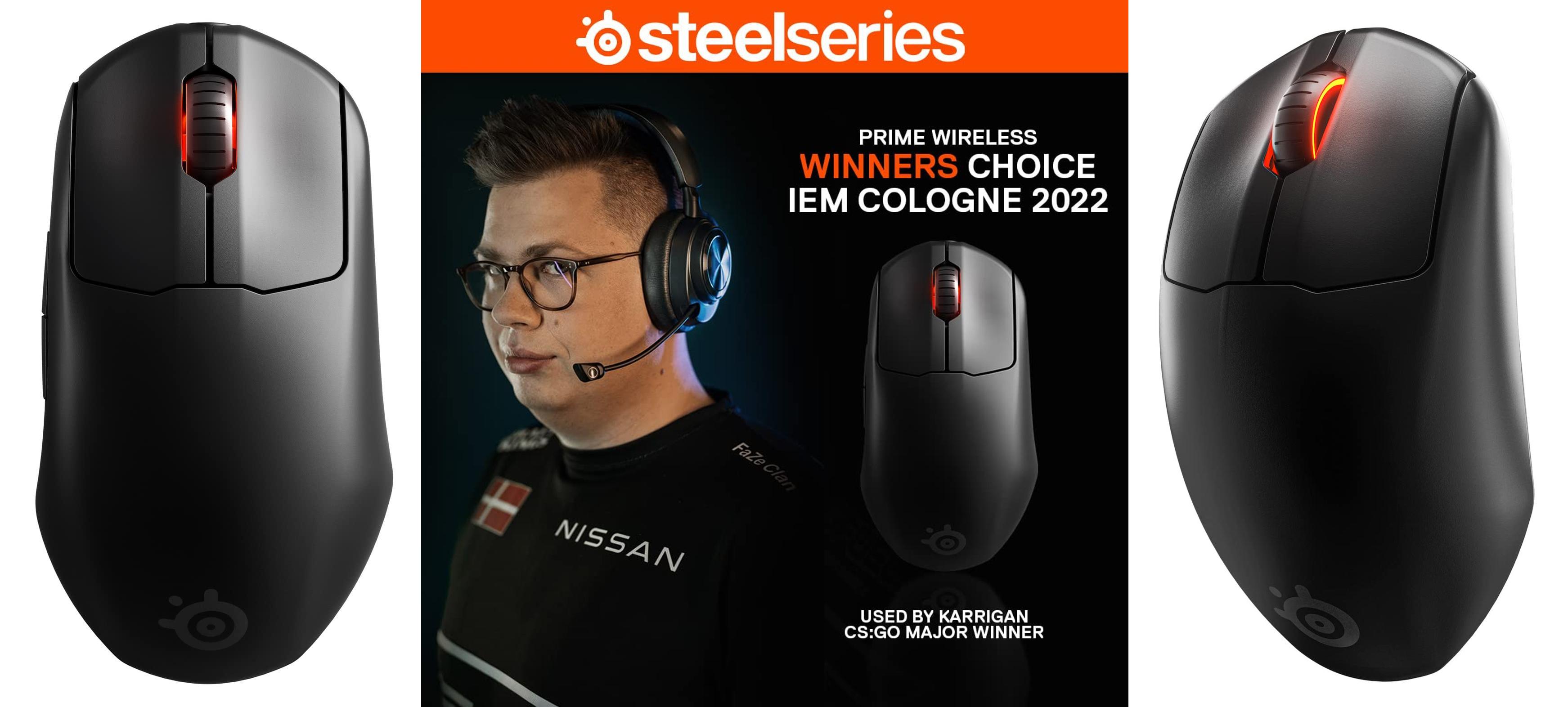 Descubre la potencia del SteelSeries Prime Wireless: el ratón de gaming esencial para gamers exigentes