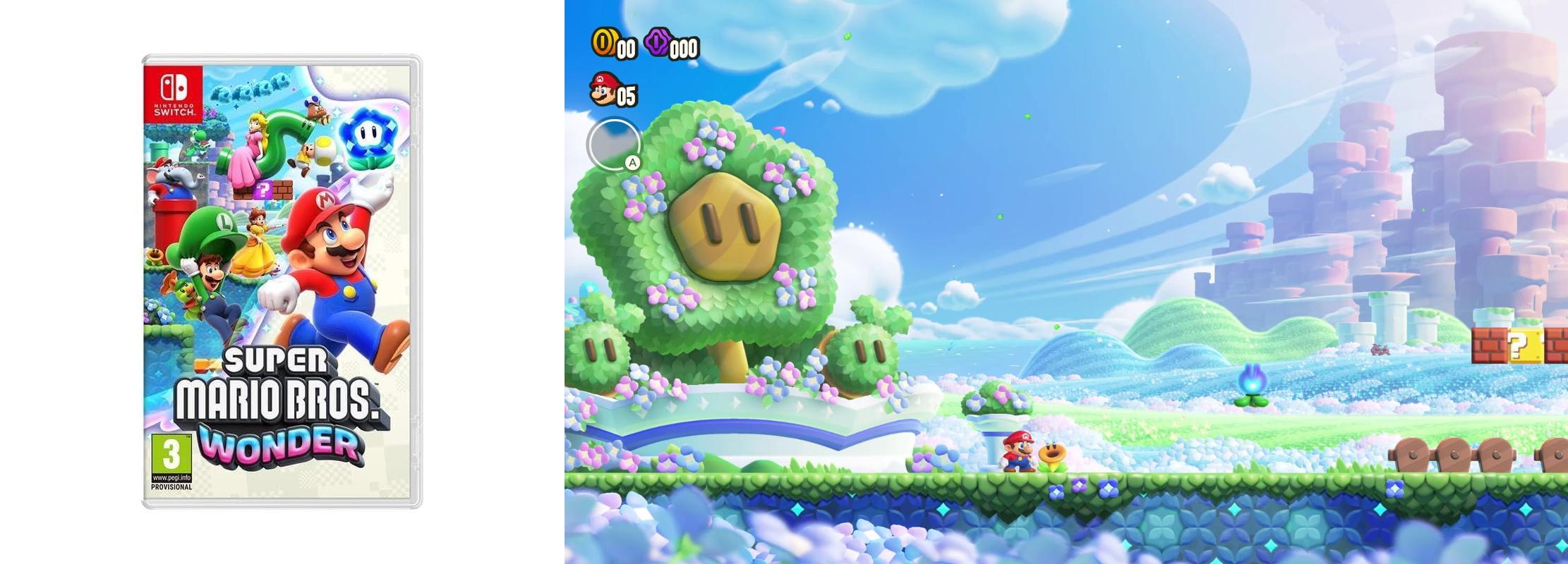 Descubre Super Mario Bros. Wonder: La maravilla de los juegos en 2D llega a Nintendo Switch