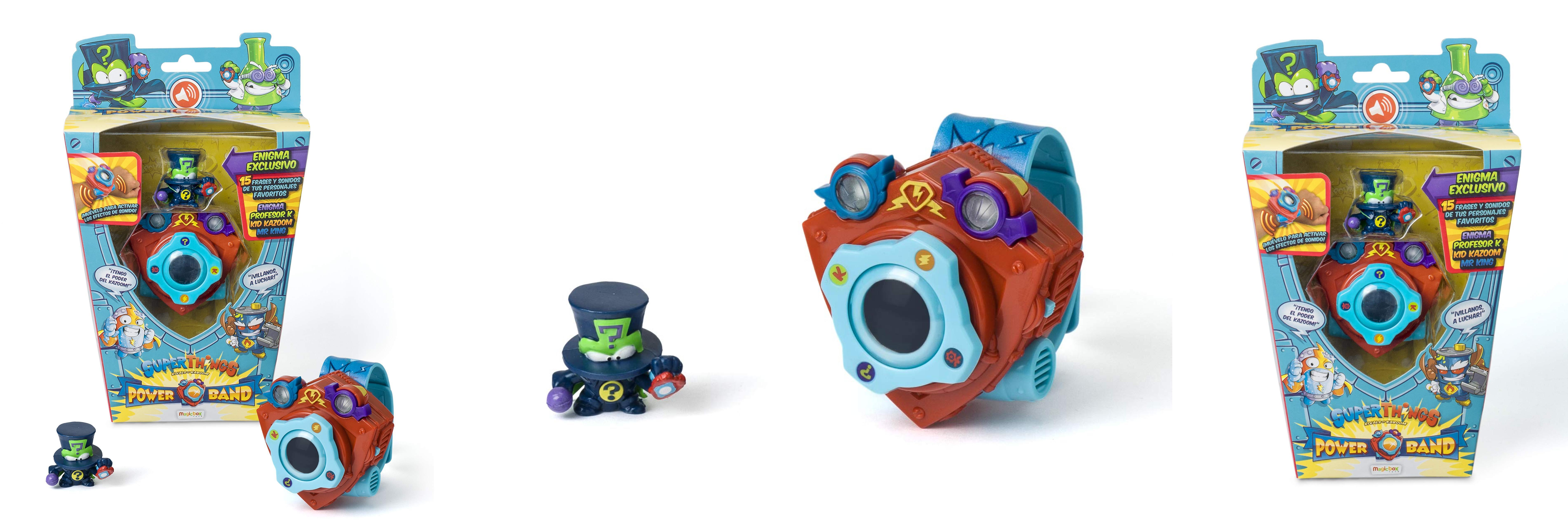 Featured image of post Descubre la magia de SUPERTHINGS - Power Band con Figura Enigma en español