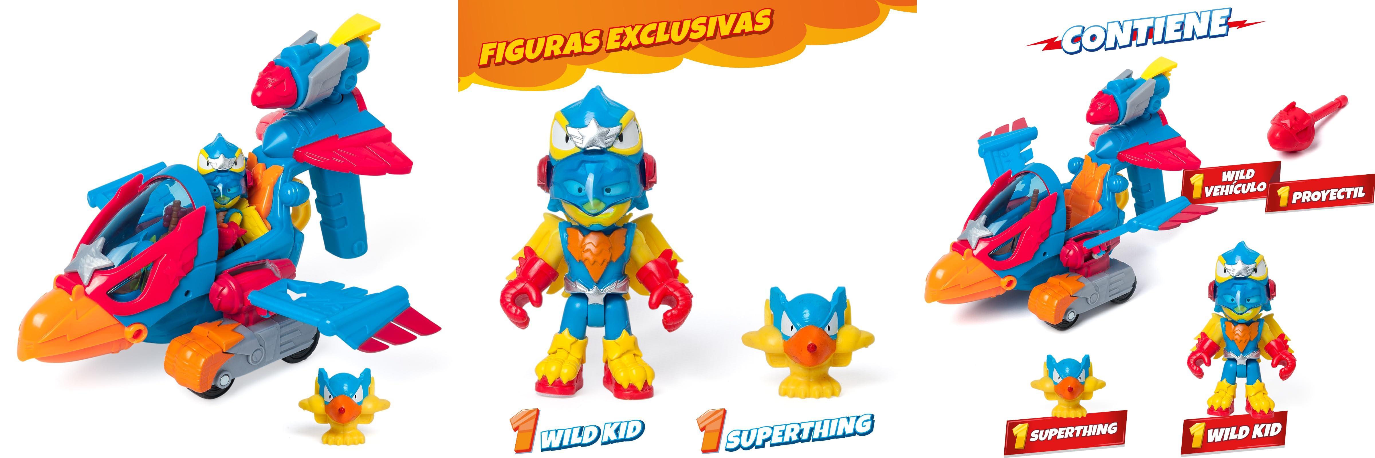 Featured image of post Descubre la emoción de volar con el SUPERTHINGS – Wild Eagle: Incluye personajes exclusivos y una función sorprendente para capturar a los Villanos