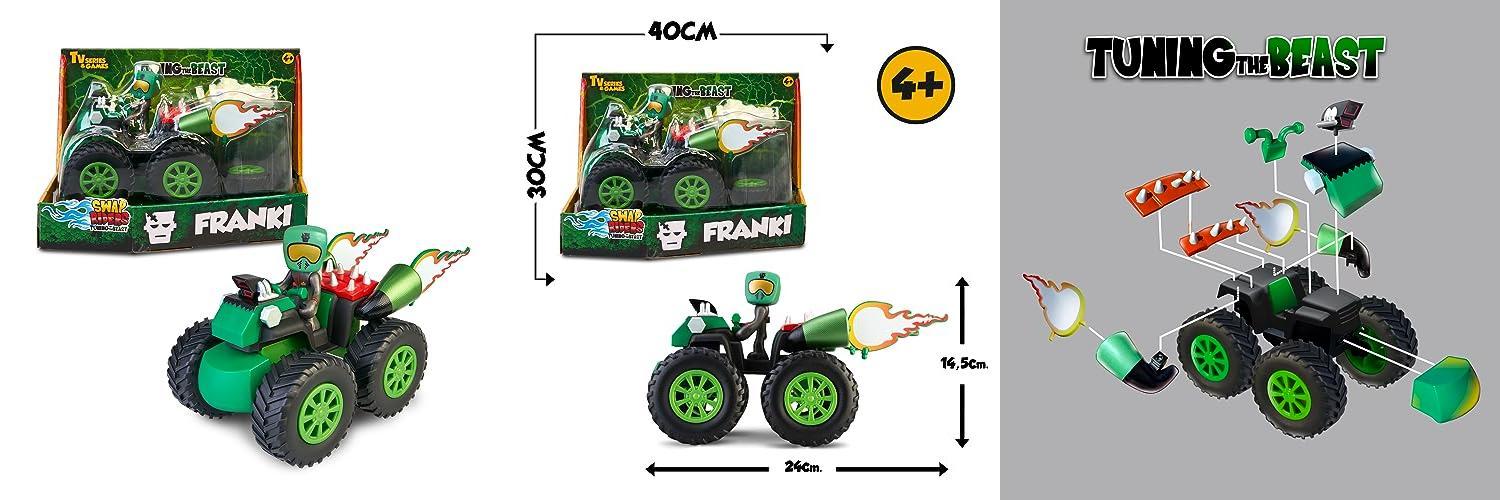 Descubre el divertido mundo de Swap Riders - Quad FRANKI para niños y niñas desde 4 años