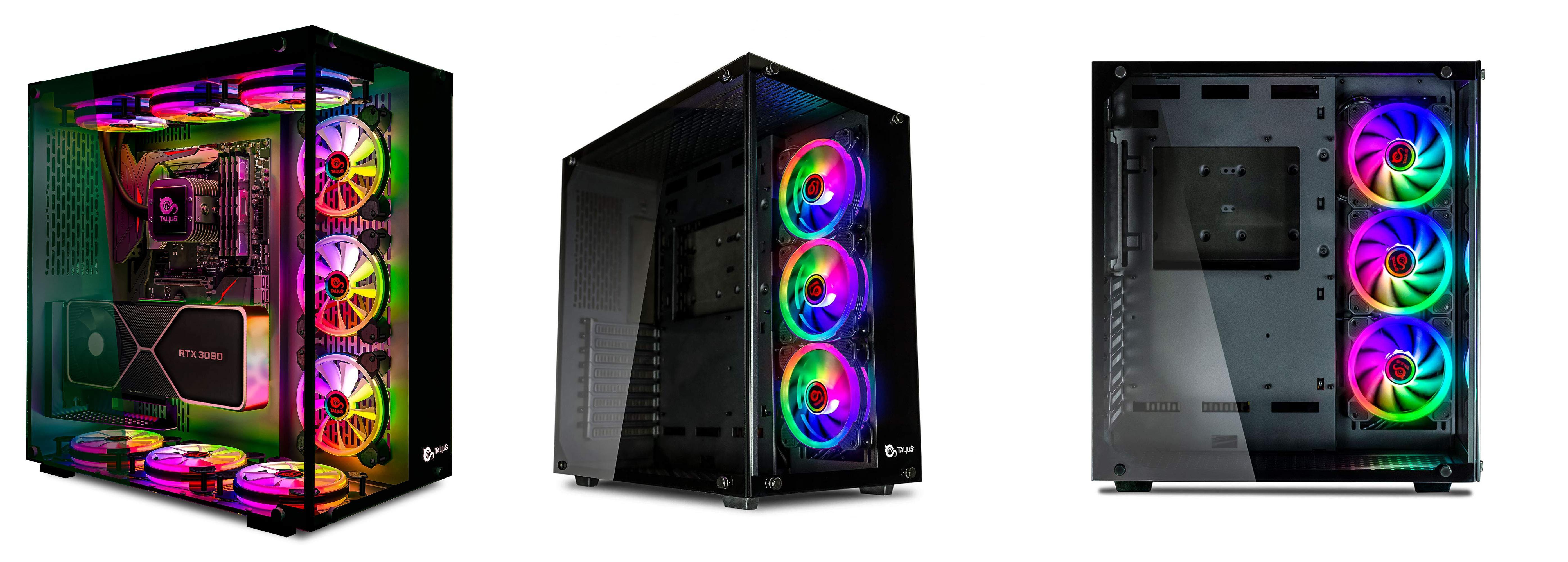 Featured image of post Descubre el TALIUS Gaming Cronos: la torre de juego definitiva para tu PC con cristal templado y ventiladores ARGB