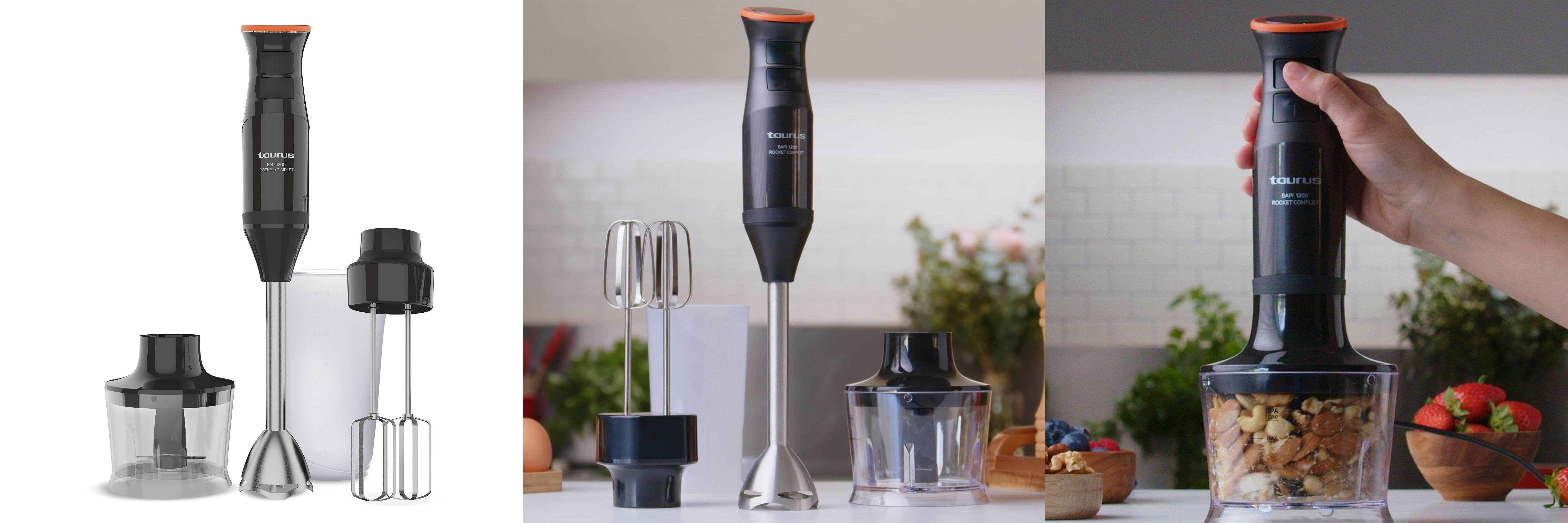 Featured image of post Taurus BAPI 1200 Rocket - La batidora de mano definitiva con 1200W de potencia y regulador de 20 velocidades