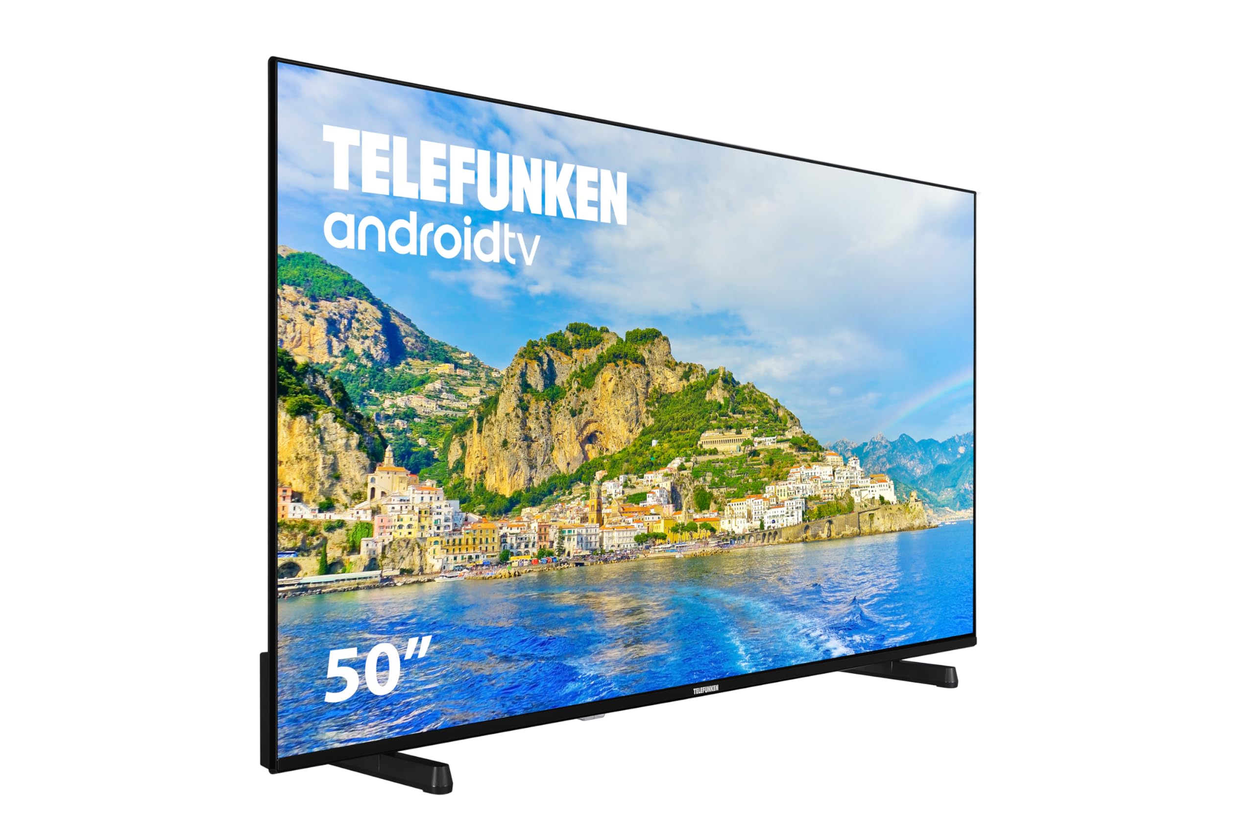 Featured image of post Descubre la Experiencia Inmersiva del Televisor Telefunken 50DTUA724 - Android TV 4K Ultra HD de 50 Pulgadas