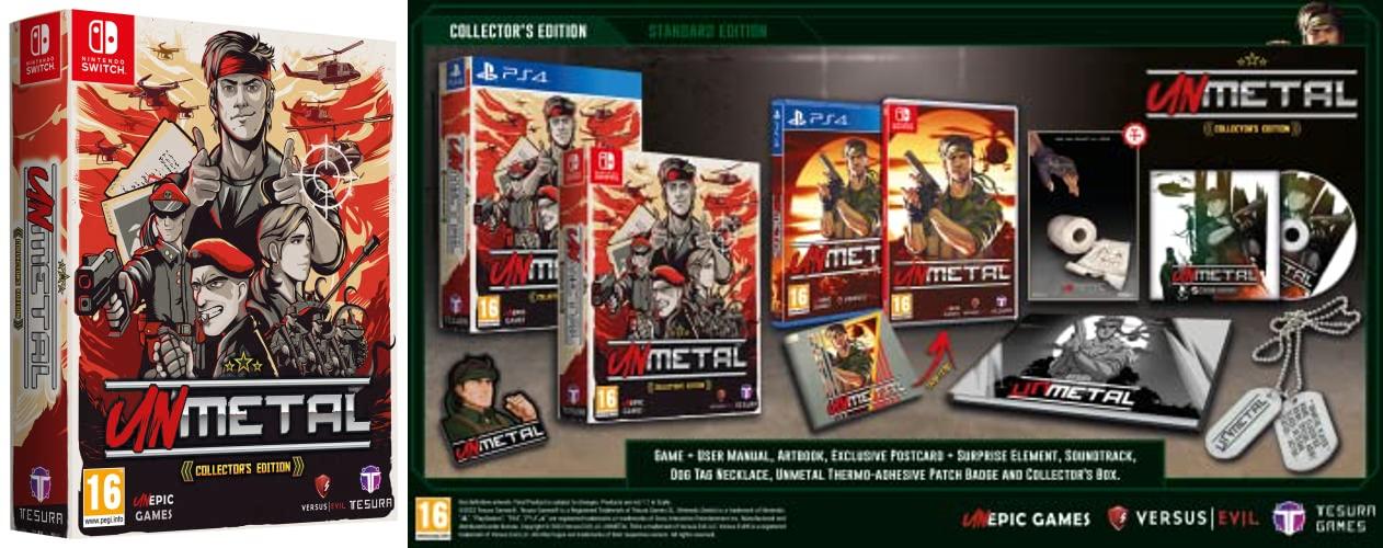 Featured image of post Descubre la Colección Tesura Games UnMetal: Acción, Sigilo y Humor en tu Nintendo Switch