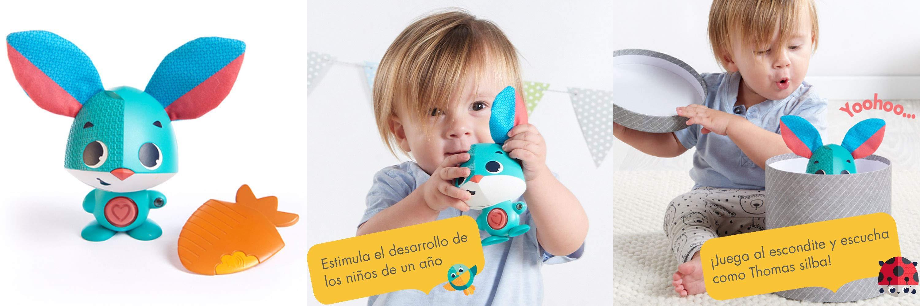 Descubre el increíble Tiny Love Wonder Buddy Thomas, el conejo interactivo para niños de 1 año