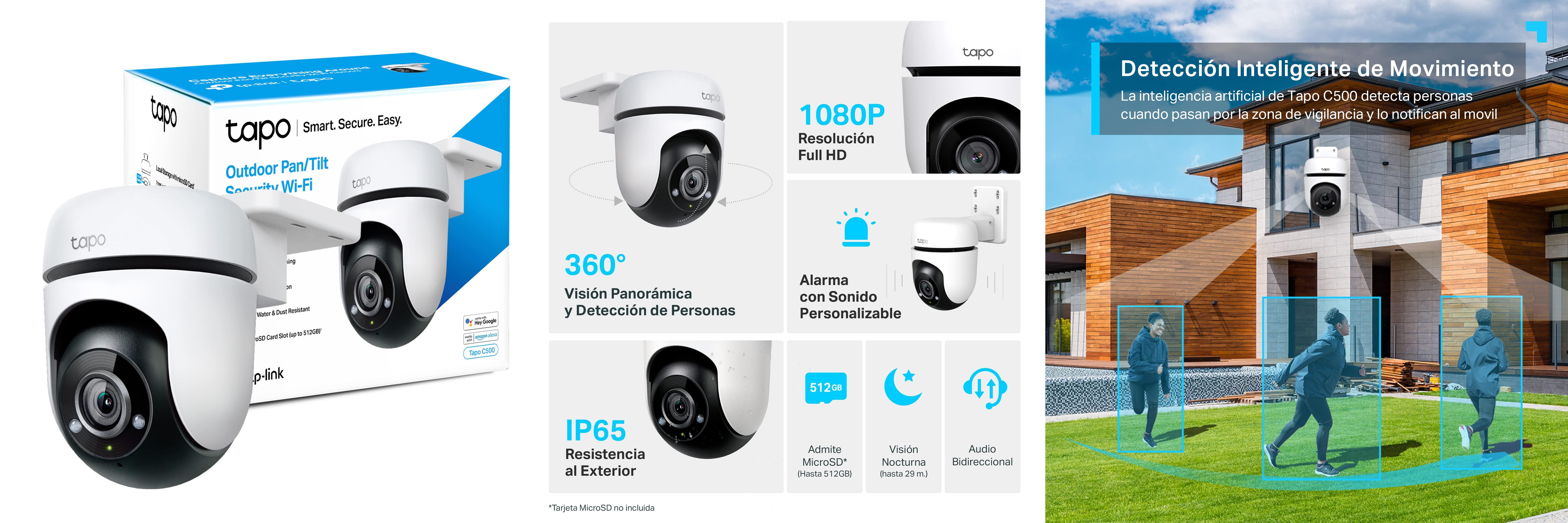 Featured image of post Reseña: Todo sobre la Cámara TP-Link Tapo C500 para Exteriores