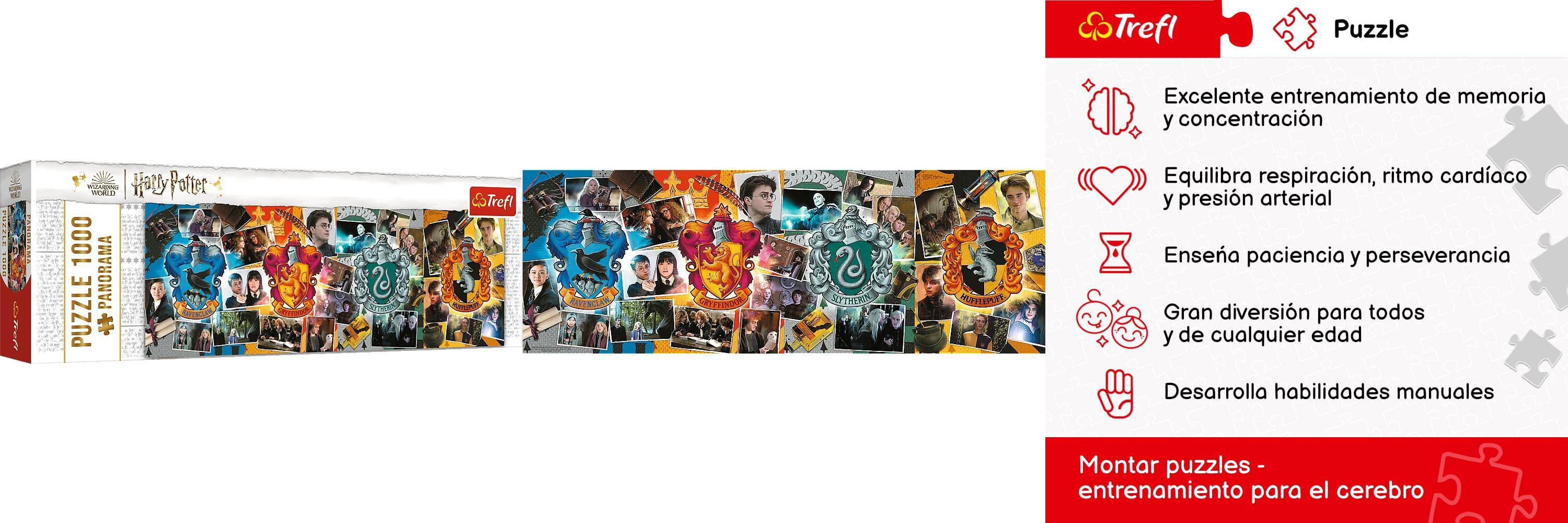 Trefl Puzzle Harry Potter 1000 Piezas: Diversión Creativa para Adultos y Niños