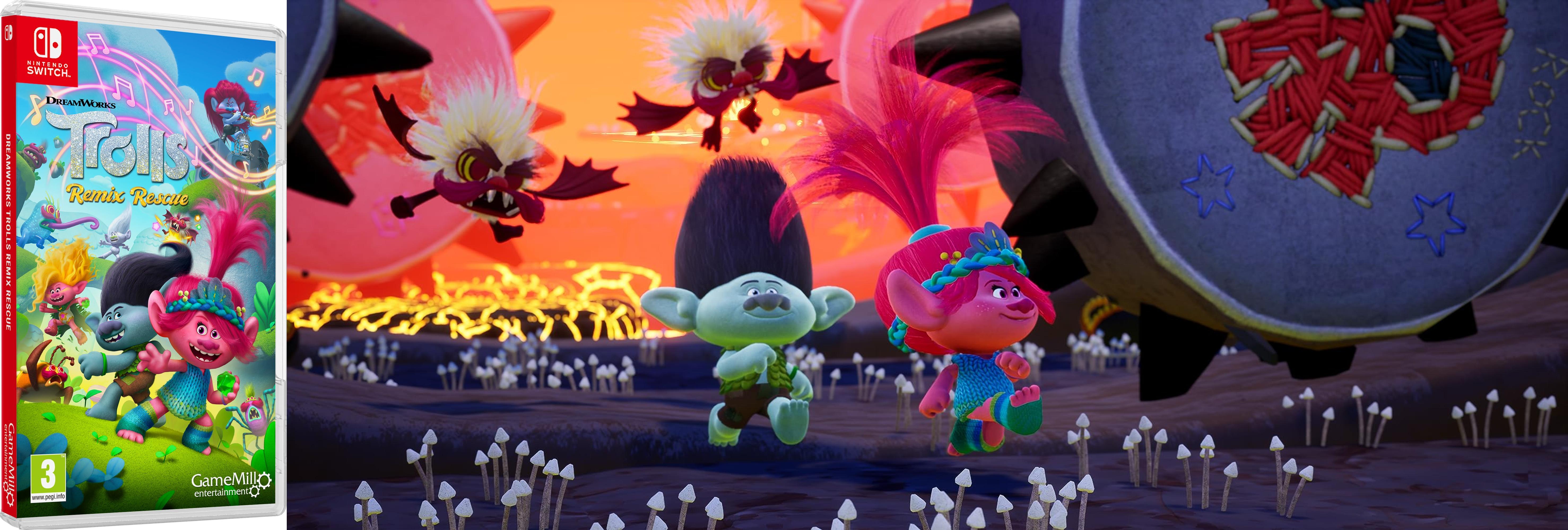 Featured image of post Trolls Remix Rescue: El juego de Nintendo Switch que te transportará al Reino de los Trolls
