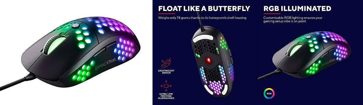 Featured image of post Review: Trust Gaming GXT 960 Graphin - El Ratón Ligero para Gaming con Iluminación RGB