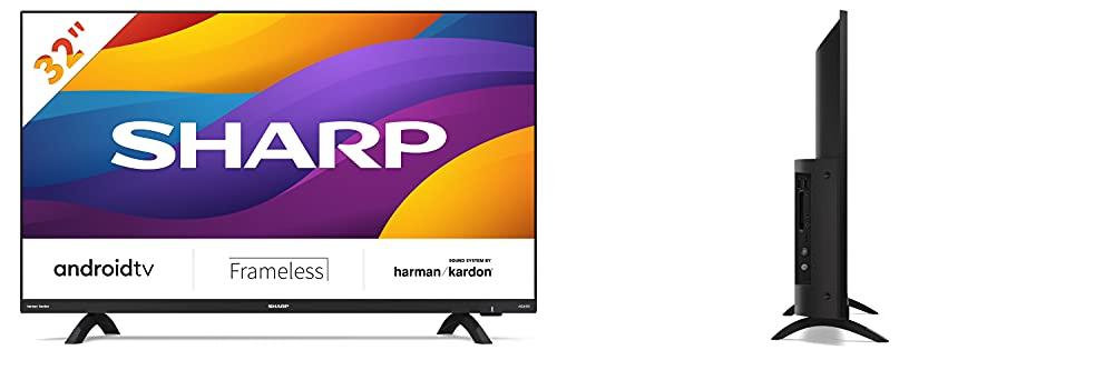 Descubre todas las funciones del Sharp 32Di6EA - TV Android (9.0) smart 32 HD sin marco en nuestro blog