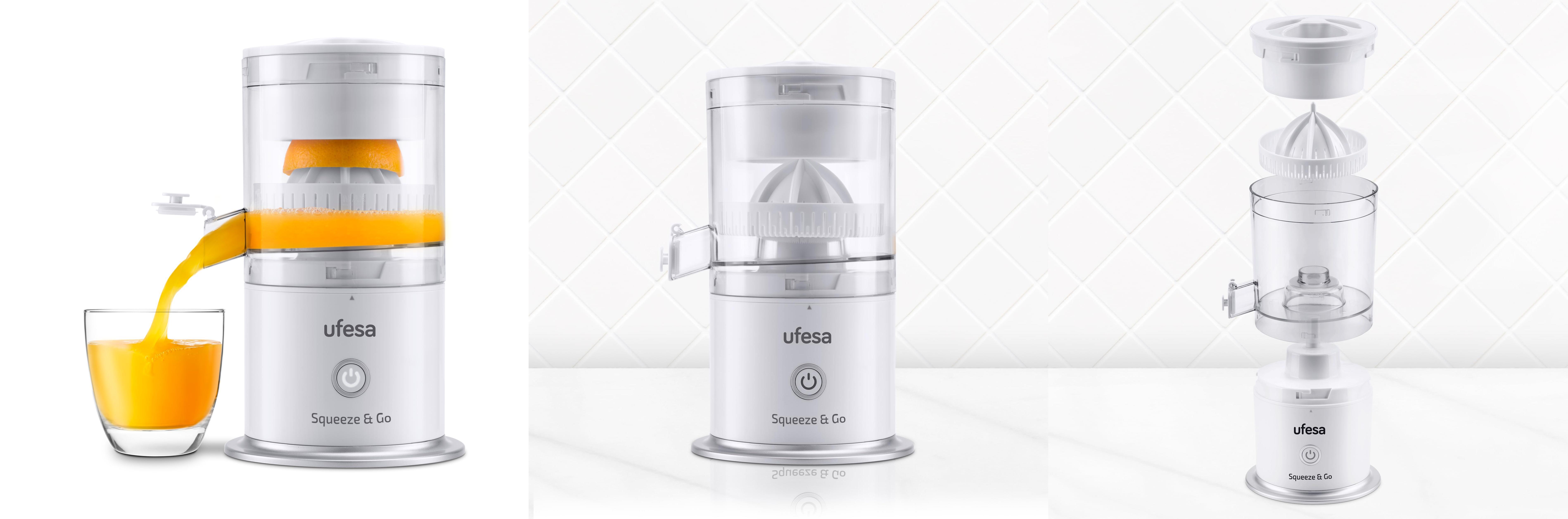 Featured image of post Reseña: Ufesa Squeeze & Go White - Exprimidor Inalámbrico Recargable