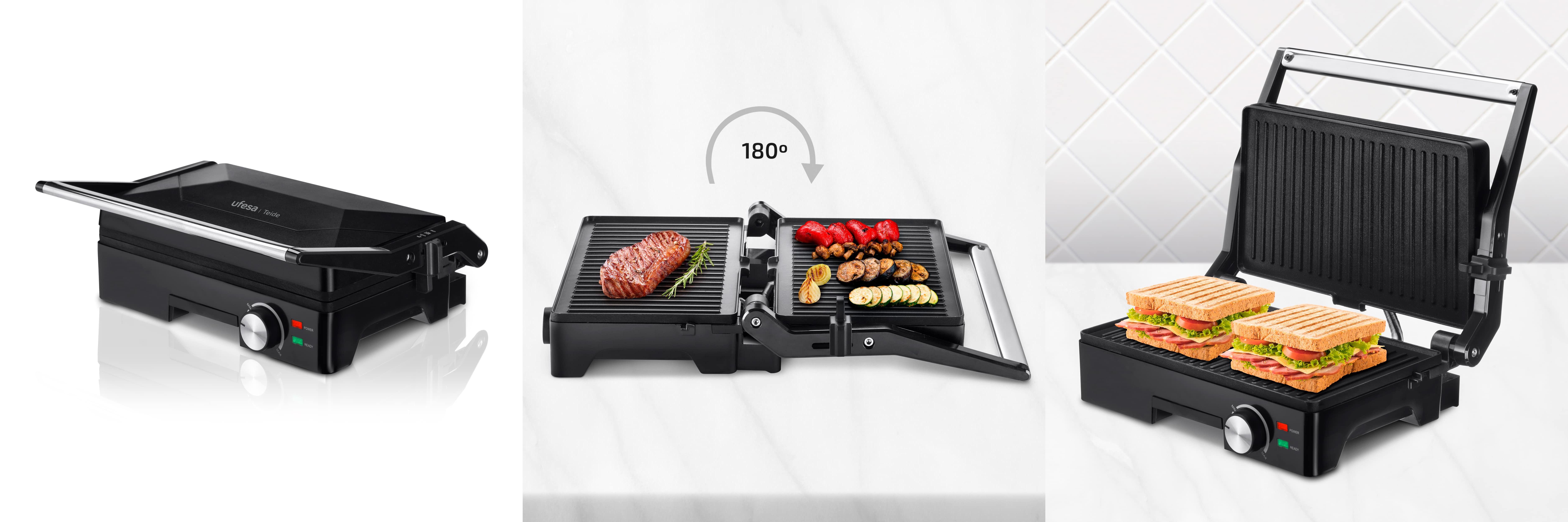 Descubre el Grill Ufesa Teide: Prepara Comidas Rápidas y Saludables en Casa