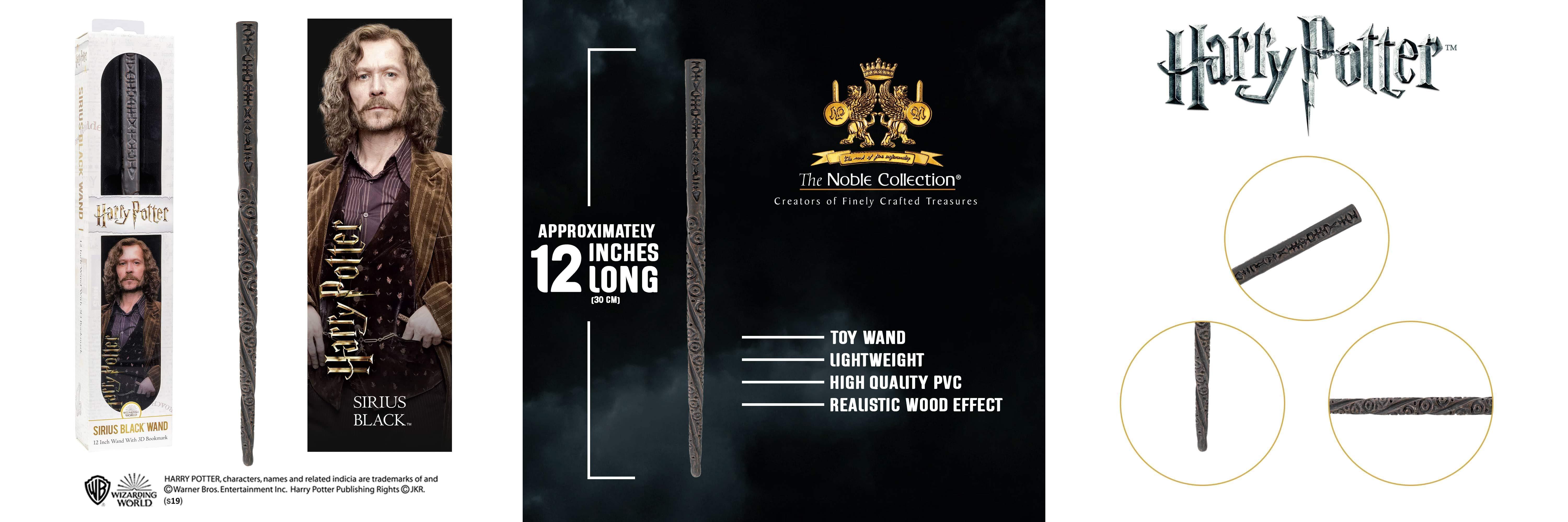 Featured image of post The Noble Collection - Varita de PVC Sirius: ¡Descubre la magia en cada detalle con este marcador prismático!