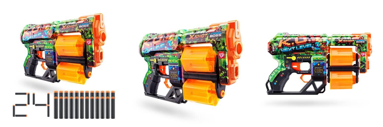 Featured image of post Doble diversión y estilo con XSHOT-X-Shot Skins Dread - Lanzadora de espuma con 24 dardos