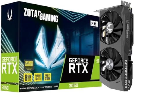 Descubre la potencia de la ZOTAC Gaming GeForce RTX 3050 Eco 8Go en acción
