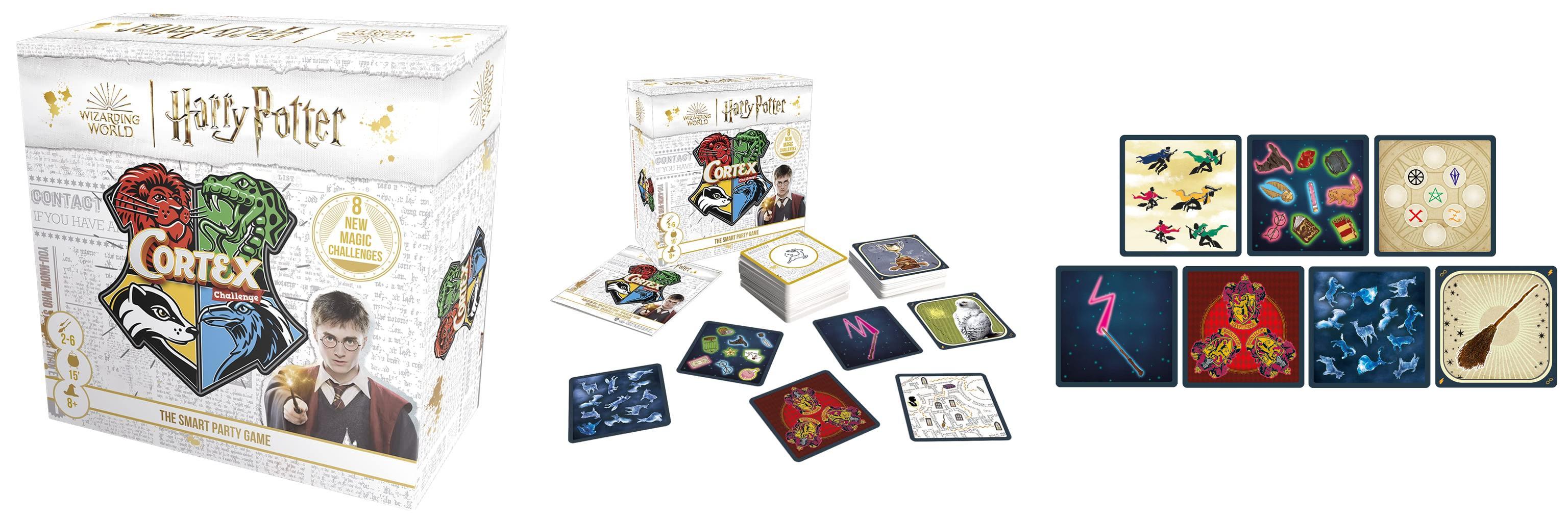Descubre la Magia de Cortex Harry Potter: Juego de Cartas Multilenguaje con Temática Mágica en Hogwarts (Incluye Español)
